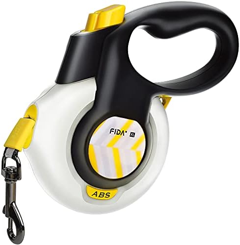 Fida AutoBrake Heavy Duty Retractable Dog Leash, 16 ft, for Strong Pullers