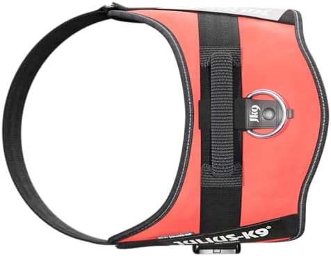 Julius-K9, 16IDC-R-4, IDC Powerharness, Dog Harness, Size: 4, Red