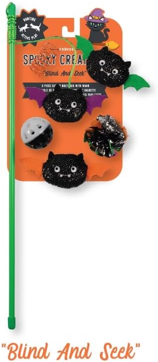 Fringe Studio Pet Toy, Blind and Seek 6 PCS Multipack Cat Toy Set, PetShop Collection (615013)
