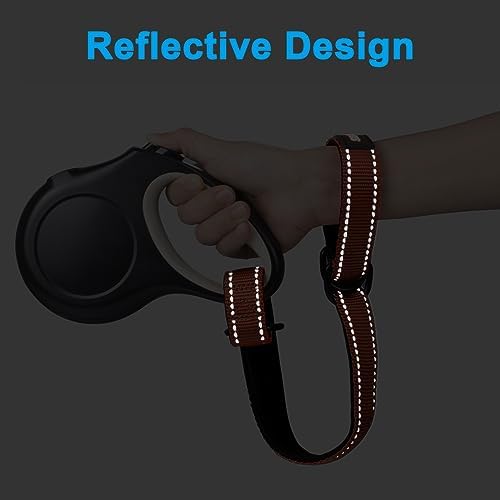 PetBonus Short Dog Leash, Safety Wrist Strap for Dog Retractable Leash
