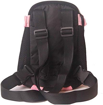 Dog Carrier Pink Legs Out Front Pet Carrier Backpack Comfortable Puppy Bag with Shoulder Strap and Sling for Travel Hiking Camping Outdoor