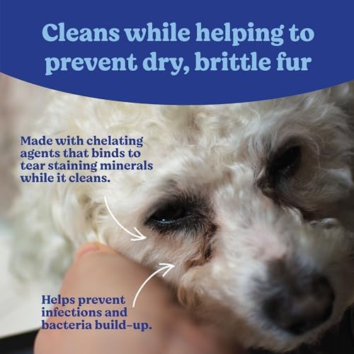 Angels' Eyes Dog & Cat Tear Stain Wipes | Eye Stain Remover Pads 100ct