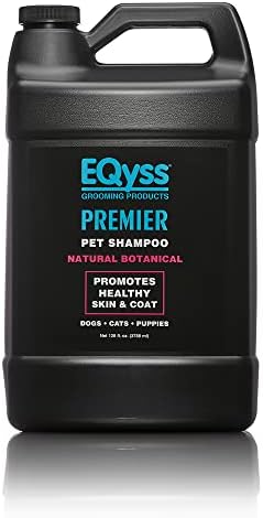 EQyss Premier Pet Shampoo - Cleanses & Moisturizes Coat, Adds Volume, Intensifies Colors, Residue-free Finish - for all Dogs, Cats, Puppies (128 oz)