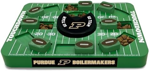 Pets First NCAA Purdue Large Puzzle Toy - Interactive Dog Treat Toy, New Size, Slow Feeding