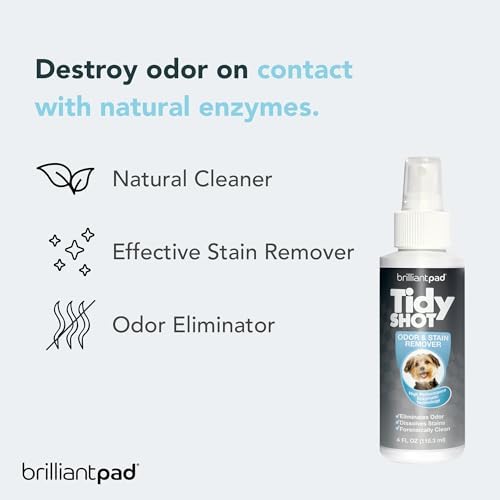 BrilliantPad Puppy Training Spray Kit, Attractant Repellent & Stain Remover