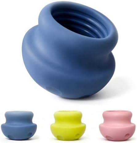 MateeyLife Freeze Dog Enrichment Lick Toy, Stuffable Frozen Lick Treat Bowl