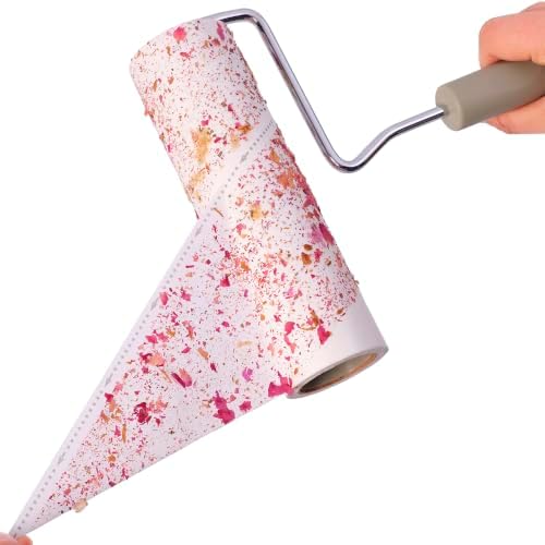 7.9" Large Lint Rollers for Pet Hair,Long Handled Extra Sticky