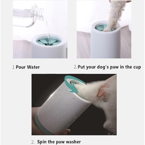 Dog Paw Cleaner, Paw Cleaner for Dogs and Cats, Dog Paw Washer