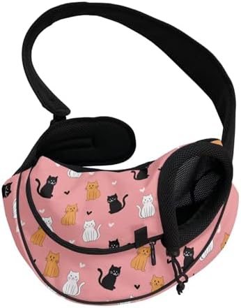 COEQINE Dog Carrier Sling 10-15 Lbs Bag for Small Puppy Pet Cats