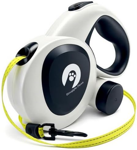 Snuggle Paws All-in-One Heavy Duty Retractable Dog Leash for Large Dogs