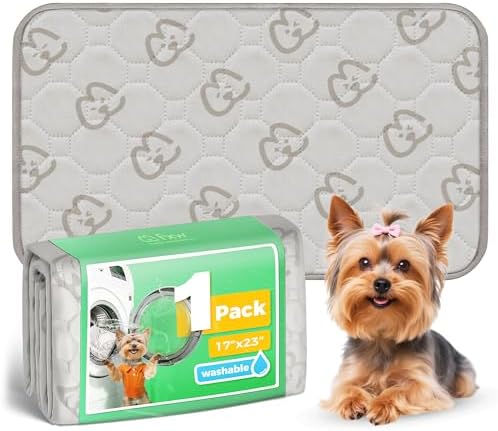 FXW Washable Pee Pads for Dogs, Super Absorbent, 17" x 23", 1 Pack