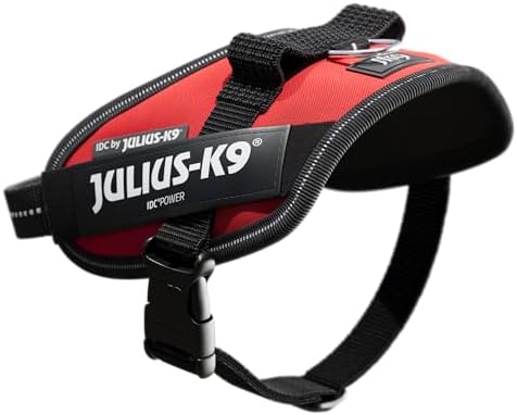 Julius-K9, 16IDC-R-MM, IDC Powerharness, Dog Harness, Size: Mini-Mini, Red