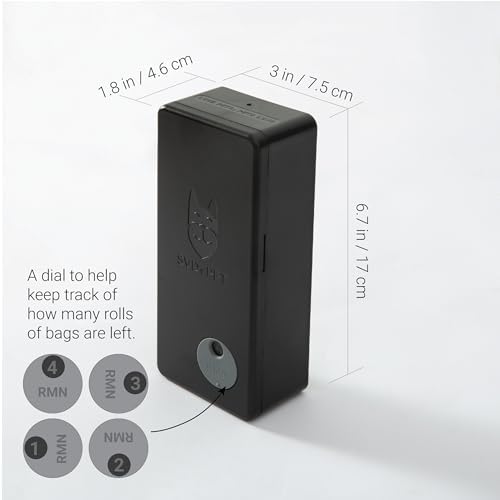 SVD.PET Dog Poop Bag Dispenser, Wall Mount Pet Waste Bag Dispenser Station