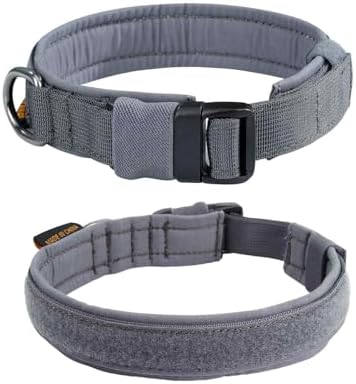 EXCELLENT ELITE SPANKER Tactical Nylon Padded Medium Dog Collar Adjustable
