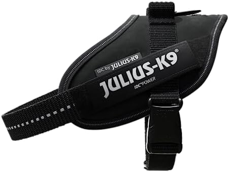 Julius-K9, 16IDC-P-M, IDC Powerharness, Dog Harness, Size: Mini, Black