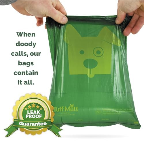 Tuff Mutt Dog Poop Bags, 9 Rolls with 15 Bags Each