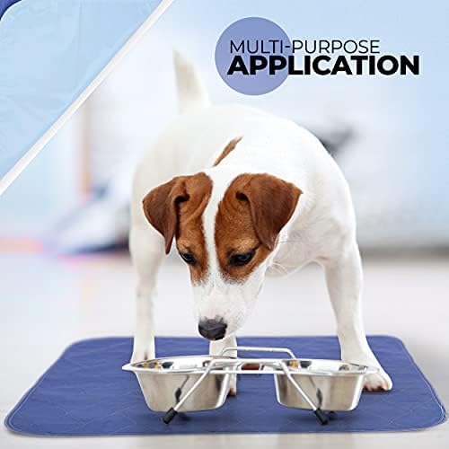 Beck’s USA Made Reusable Pet Pee Pads for Dog & Cat Pee Problems, Advanced Leak Free Design, Color Change Wetness Indicator, 1 Pad = 500 Disposable, 35X51-2 Pack