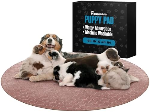 Whelping Pads for Dogs, Washable Dog Pee Pads Extra Large, Reusable, 48x48