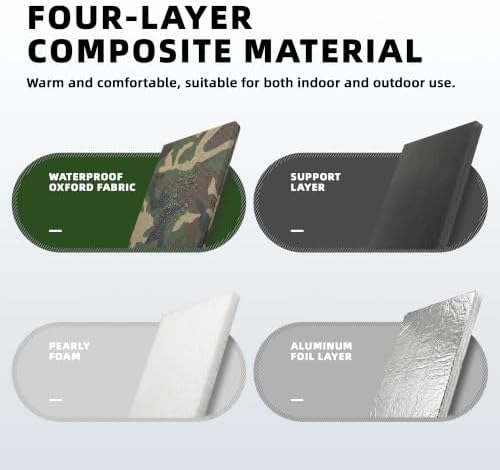 Outdoor Cat House Weatherproof Insulated Cat House,Camouflage