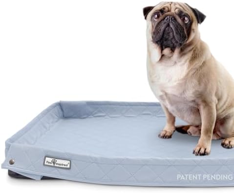 Paw Inspired Critter Box Reusable Dog Pad, Raised Sides, 32x32 Inch Size