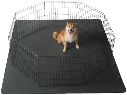 Dog Pee Pad 72x72 in Washable, Waterproof, Non Slip Pet Pad for Training