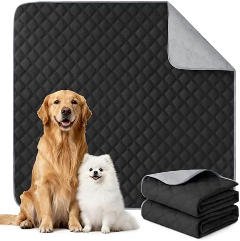 Eterish Washable Pee Pads for Dogs Extra Large 36'' x 48'' 2 Pack