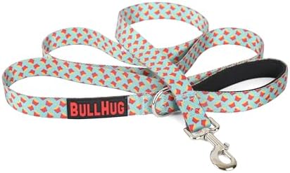 BULLHUG 6 FT Bulldog Leash With Padded Handle - Perfect for French Bulldogs, Pugs & All Breeds - Walking and Training Lead (Army Camouflage)