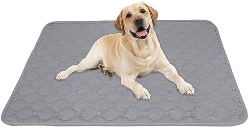 Washable Reusable Dog Pee Pads 28”x 40”,Waterproof Non-Slip Potty Training Pads for Dogs and Cats Puppy,Fast Drying Travel Pet Pee Pads，Leak-Proof Cat Potty Pads