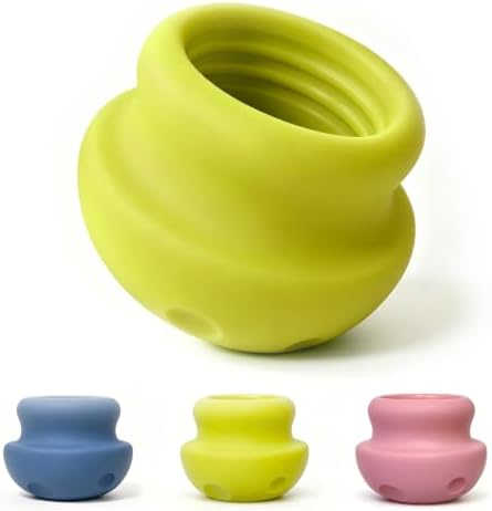 MateeyLife Freeze Dog Enrichment Lick Toy, Stuffable Frozen Lick Treat Bowl