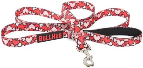 BULLHUG 6 FT Bulldog Leash With Padded Handle - Perfect for French Bulldogs, Pugs & All Breeds - Walking and Training Lead (Army Camouflage)