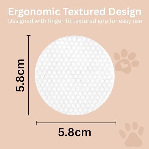 Dog Eye Wipes – Tear Stain Remover for Dogs & Cats, Eye Wipes for Dogs, Hypoallergenic Pet Eye Cleaner, Dog Tear Stain Remover for Discharge & Debris, Unscented, 100 Ct