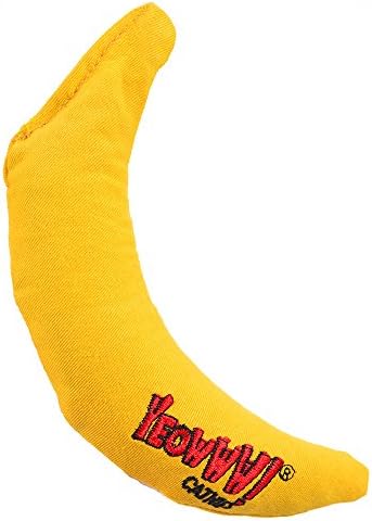 Yeowww! 100% Organic Catnip Variety Pack of Rainbow, Banana & Pollock Fish