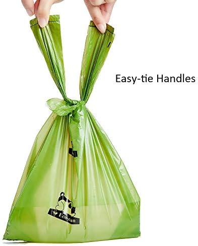 ECO-CLEAN Dog Poop Bags, 300-Count Dog Waste Bags with Easy-Tie Handles