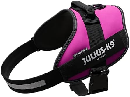 Julius-K9, 16IDC-DPN-3, IDC Powerharness, Dog Harness, Size: 3, Dark Pink