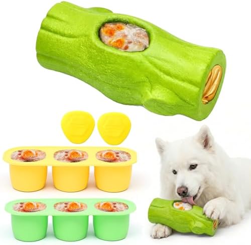 1 Pack Dog Toys for Aggressive Chewers Green