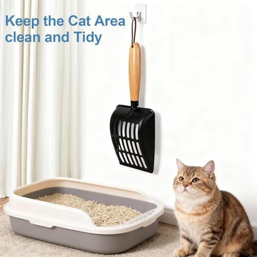 Cat Litter Scoop, Metal Litter Scoop, Short