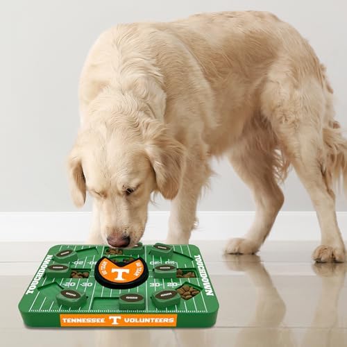 Pets First NCAA Tennessee Large Puzzle Toy - Interactive Dog Treat & Slow Feeding Toy
