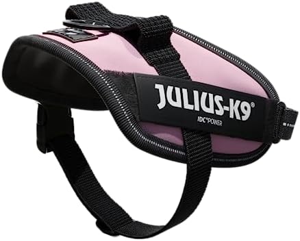 Julius-K9, 16IDC-PN-MM, IDC Powerharness, Dog Harness, Size: Mini-Mini, Pink