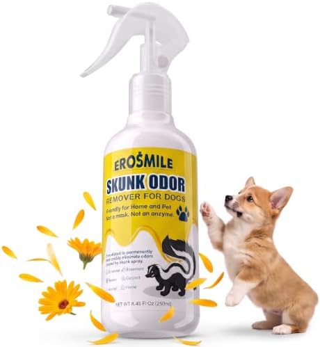 Skunk Odor Remover Spray for Pets, Clothing, Fabric & Home