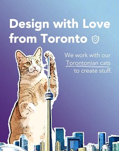 Lukamoo® Cute Cat Litter Mat (24’’x16’’), for Kitty Litter & Cat Litter Box, Independent Artist Designed (Island Waltz)