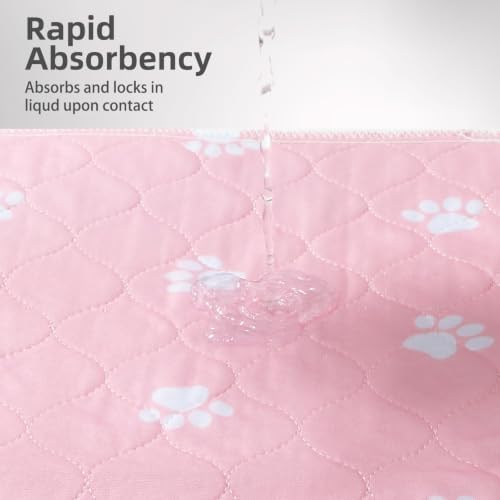 PUPTECK Washable Pee Pads for Dogs, Reusable Puppy Potty Training Mat