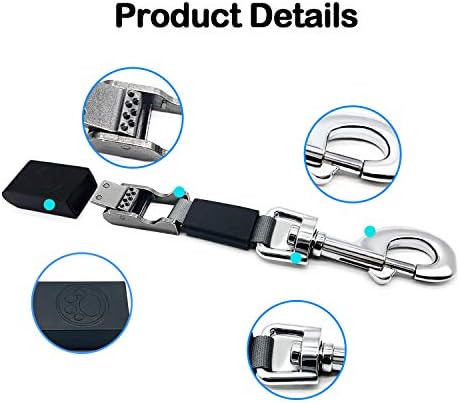 Retractable dog leash Tape Connector, Dog leash could be reused by cutting off The broken part which is bitten by The dog Tape Connector, Heavy Duty for Medium Large Dogs up to 115lbs, Large