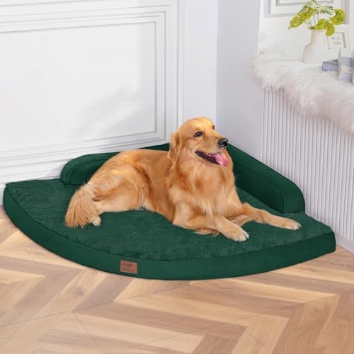 MEKIY Orthopedic Waterproof Dog Bed with Sides for Large Sizes Dogs