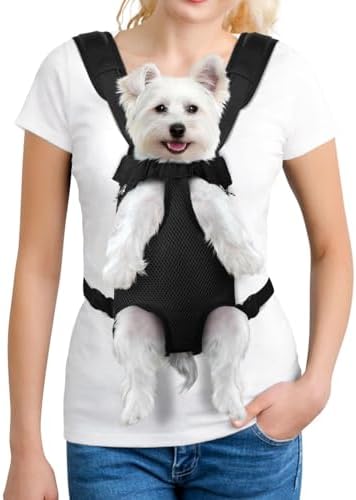 YUDODO Pet Dog Carrier Backpack Adjustable Front Carrier for Small Dog Cat