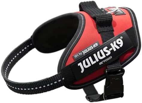 Julius-K9, 16IDC-R-MM, IDC Powerharness, Dog Harness, Size: Mini-Mini, Red