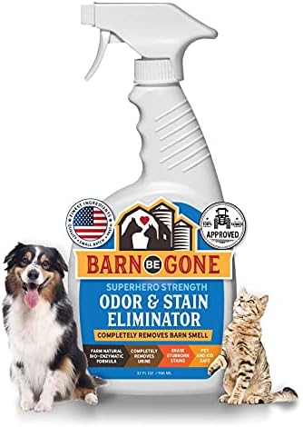 Superhero Strength Stain & Pet Odor Eliminator | Enzyme Carpet Cleaner Spray for Pets | Pet Stain Remover for Dog and Cat Urine Destroyer | Small Pet and Puppy Supplies | Pee Deodorizer