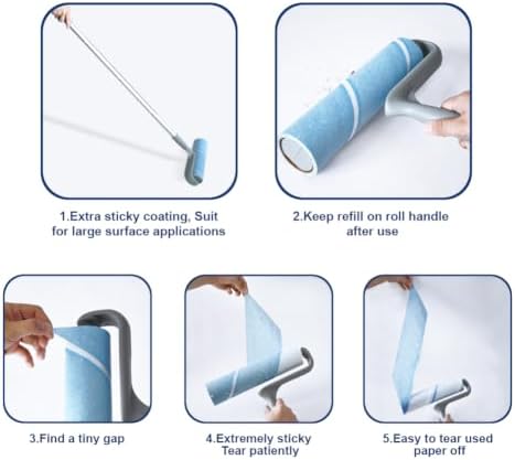 Layers Large Lint Roller Refill,Oversized Rollers, 10 in Wide in Market