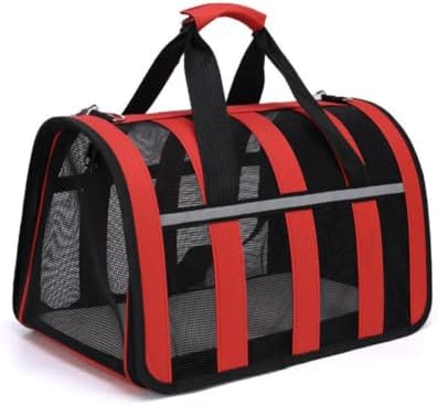 Cat, Dog Carrier, Airline Approved Pet Carrier for Cats and Dogs up to 20 Lbs, Soft, Foldable, Washable Travel Bag for Small to Medium Pets, Portable Comfortable Cat Dog Carrier for Home Outdoor Use