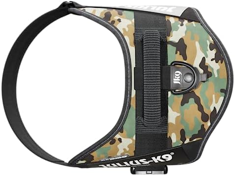 Julius-K9, 16IDC-C-2, IDC Powerharness, Dog Harness, Size: 2, Camouflage