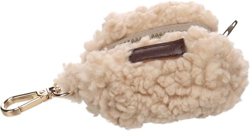 Flamingo Pookie Poop Bag Dispenser - Beige | Stylish, Practical & Durable! - Includes Poop Bag